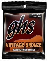GHS Vintage Bronze 85/15 Acoustic Guitar Strings VN-UL Ul Lt 10-46