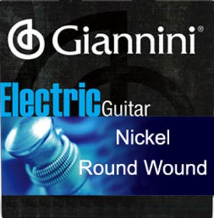 Giannini Nickel Wound Electric Guitar Strings 10-46