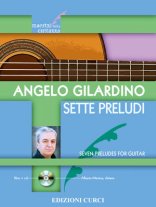 Gilardino | Seven Preludes for Guitar (w/CD) for solo guitar