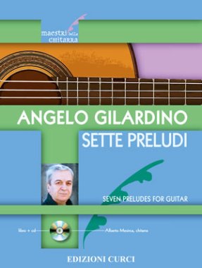 Gilardino | Seven Preludes for Guitar (w/CD) for solo guitar