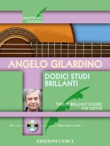 Gilardino | Twelve Brilliant Studies for Guitar - with CD