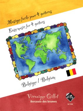 Gillet | Musique Facile Belgique (Berceuse Des Brumes) for 4 guitars