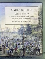Giuliani | Dances of 1810 for solo guitar - Paperbound
