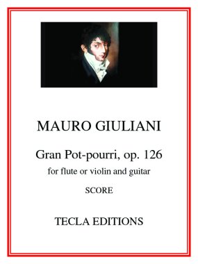 Giuliani | Gran Pot-Pourri, op 126 for guitar and flute | PDF Download