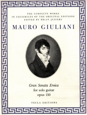 Giuliani | Gran Sonata Eroica op. 150 for solo guitar - Paperbound