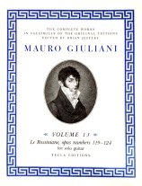 Giuliani | Le Rossiniane (6 parts) Vol 13 for solo guitar - Paperbound