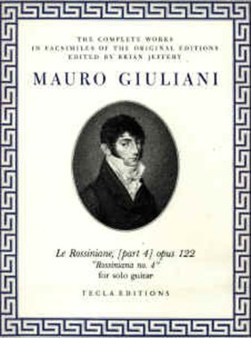 Giuliani | Le Rossiniane, part 4, Op. 122 for solo guitar