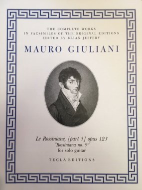 Giuliani | Le Rossiniane, part 5, Op. 123 for solo guitar