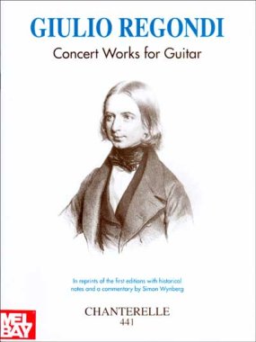 Giulio Regondi, Concert Works For Guitar