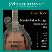 Gold Tone FGS Bronze Wound Mando-Guitar Strings, Full Set