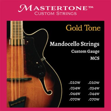 Gold Tone MCS Mandocello Strings, Full Set