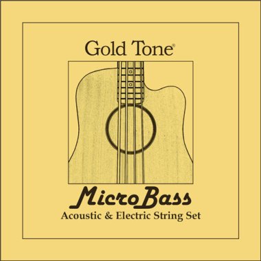 Gold Tone MicroBass Rubber / Polymer Strings