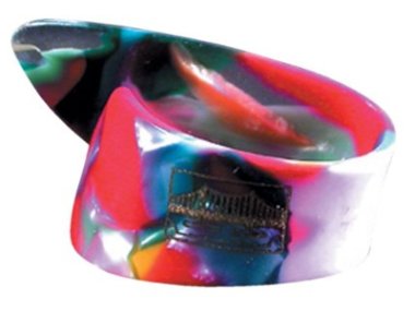 Golden Gate GP-7 Large Multi-colored Thumb Pick, One Pick