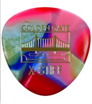Golden Gate MP-127 Clown Barf Rounded Triangle, X-Stiff, One Pick