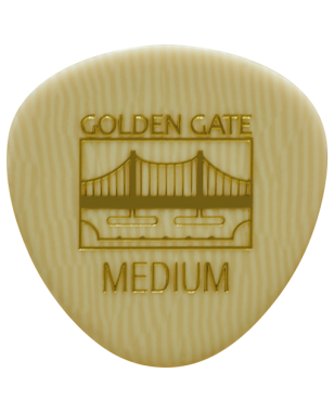 Golden Gate MP-421 Ivoroid Rounded Triangle, Medium, One Pick