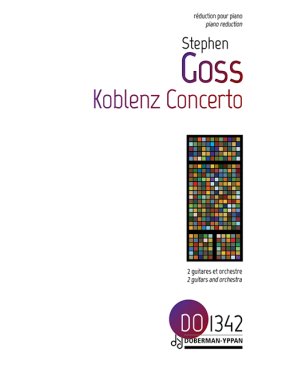Goss | Koblenz Concerto (piano reduction) for 2 guitars and orchestra