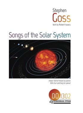 Goss | Songs of the Solar System for SSA choir harp or piano
