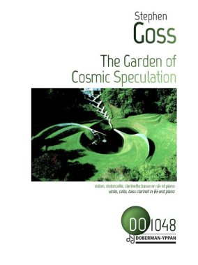 Goss | The Garden of Cosmic Speculation for vln, cllo, bass clrnt, pno
