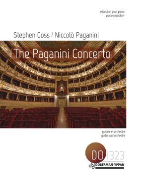 Goss | The Paganini Concerto (piano reduction) for 2 guitar and orchestra
