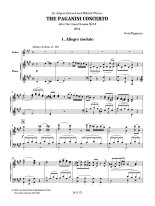 Goss | The Paganini Concerto (piano reduction) for 2 guitar and orchestra
