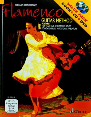 Graf-Martinez | Flamenco Guitar Method Vol. 1 Book, CD & DVD