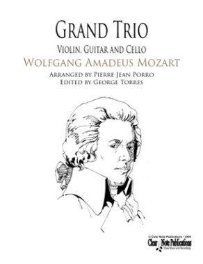 Grand Trio Wolfgang Amadeus Mozart for Violin, Guitar and Cello