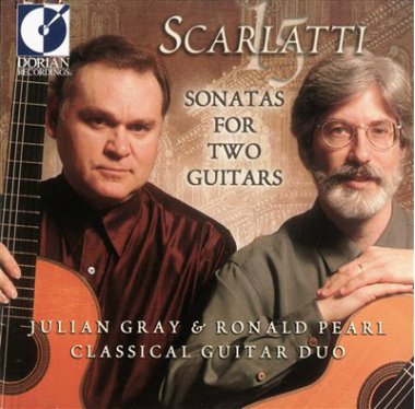 Gray / Pearl | Scarlatti Keyboard Sonatas for 2 Guitars CD