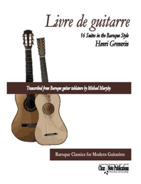 Grenerin | Livre de guitarre for solo guitar