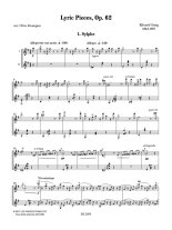 Grieg arr. by Dumigan | Lyric Pieces, Opus 62 for 2 guitars