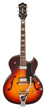 Guild CE-100D Capri Hollow Body Electric Guitar Antique Sunburst