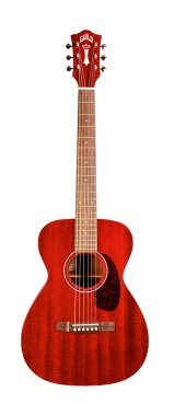 Guild M-120-CRE Cherry Red Concert Acoustic Guitar with electronics