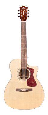 Guild OM-150CE Orchestra Acoustic Guitar Cutaway with electronics