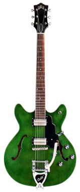 Guild Starfire I Double-Cut Semi-Hollow Body with Vibrato, Emerald Green