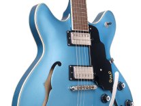Guild Starfire I Double-Cut Semi-Hollow Body with Vibrato, Pelham Blue
