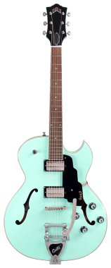 Guild Starfire I Florentine-Cut Semi-Hollow Body with Vibrato, Seafoam Green