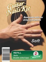 Guitar Nails Kit Refill - Medium/Soft