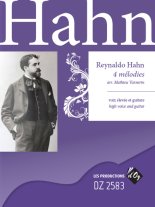 Hahn | 4 melodies for guitar and voice
