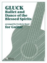 Hand | Gluck - Ballet and Dance of the Blessed Spirits for solo guitar