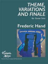 Hand | Theme, Variations, and Finale for solo guitar