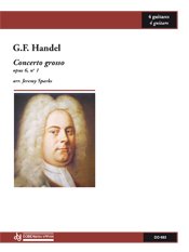 Handel | Concerto Grosso, Opus 6 No 1 for 4 guitars