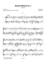 Handel | Sonatas for Flute and Guitar, Vol. 1 - Halle Sonatas