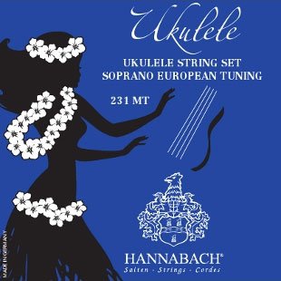 Hannabach 231MT Ukulele Strings Soprano European Tuning