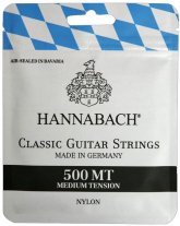Hannabach 500MT Classical Guitar Strings, Full Set