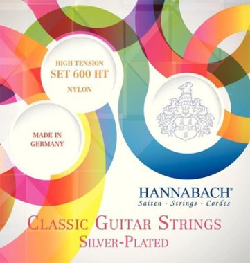 Hannabach 600HT Classical Guitar Strings, Full Set