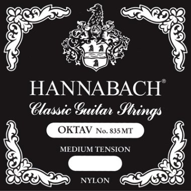 Hannabach 835 MT Octave / Soprano Guitar Strings, Full Set