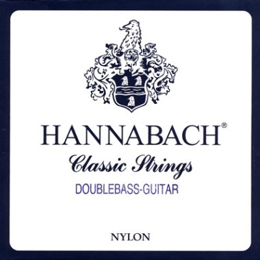 Hannabach 841MT Doublebass Guitar Strings 75cm 4-String, Full Set