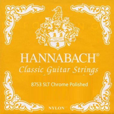 Hannabach 875 - Chrome Polished 3rd string (g) Super Low Tension