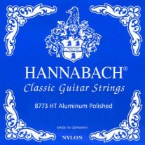 Hannabach 877 - Aluminum Polished 3rd string (g) High Tension