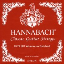 Hannabach 877 - Aluminum Polished 3rd string (g) Super High Tension