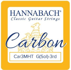 Hannabach Carbon - 3rd string (g), medium-high tension